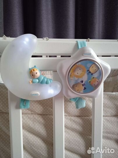 Музыкальная подвеска и ночник на детскую кроватку