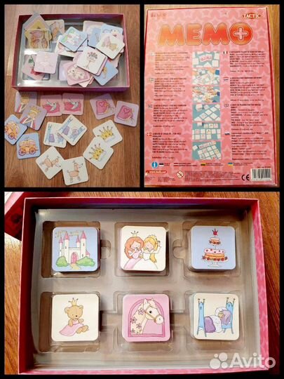 Настольные игры: Ролит, мемо, Мы одного корня