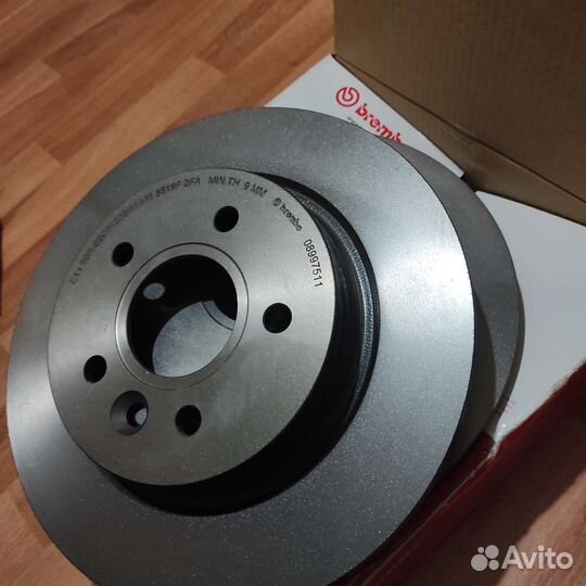 Тормозные диски ford focus 2 задние