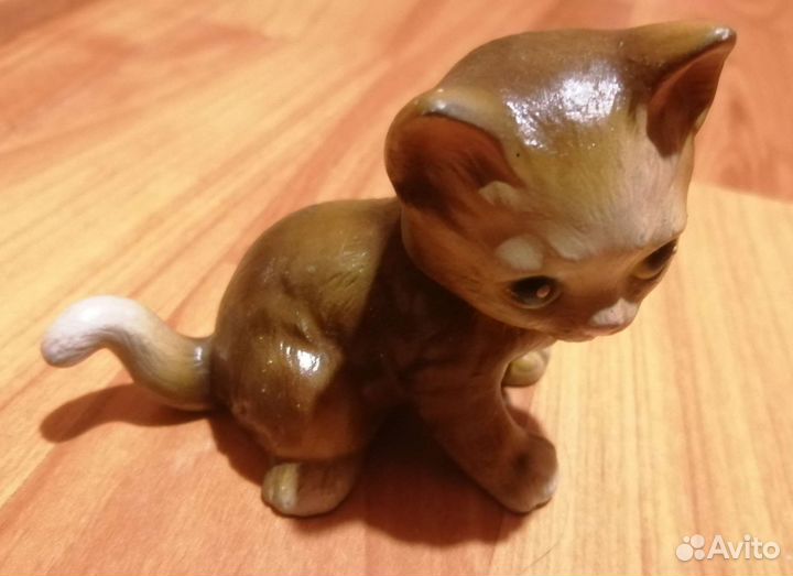 Керамическая фигурка кошки