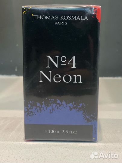 Парфюмерия Thomas Kosmala 4 Neon 100ml Оригинал