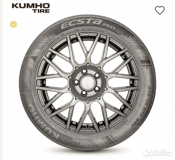 Kumho Ecsta HS51 215/55 R17 94W