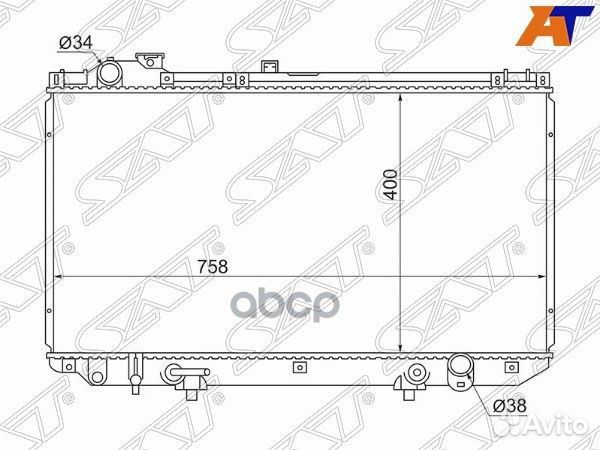 Радиатор Lexus GS300 97-04 / GS400 97-99 / GS43