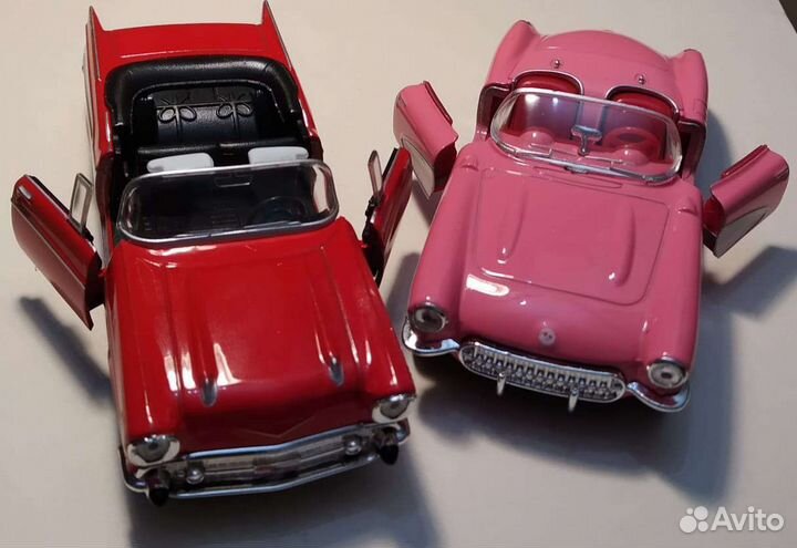 Chevrolet Bel Air и Chevrolet Corvette