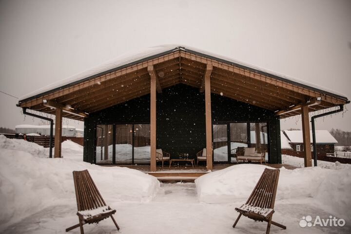 Аренда дома 90м 8 сот с сауной