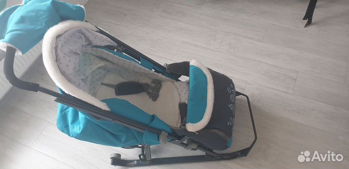 Коляска санки