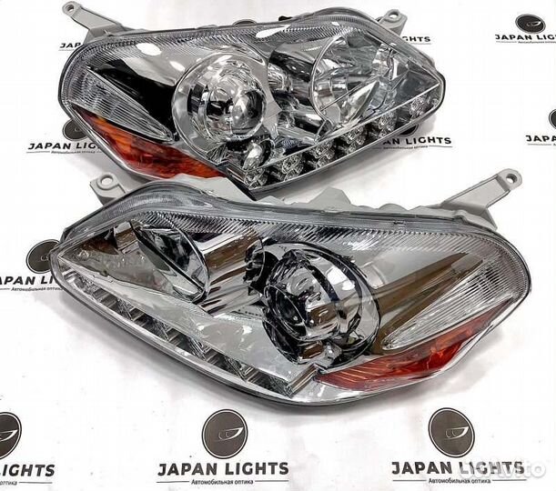 Фары линзовые передние Toyota Mark 2 110 1 Модель