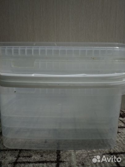 Бу ведра пластиковые