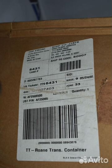 Воздушный фильтр fleetguard AF25065