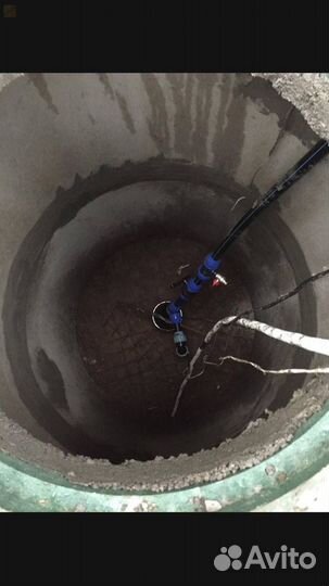 Септики из бетонных колец, колодцы