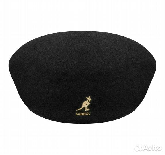 Берет Kangol 504 black cap