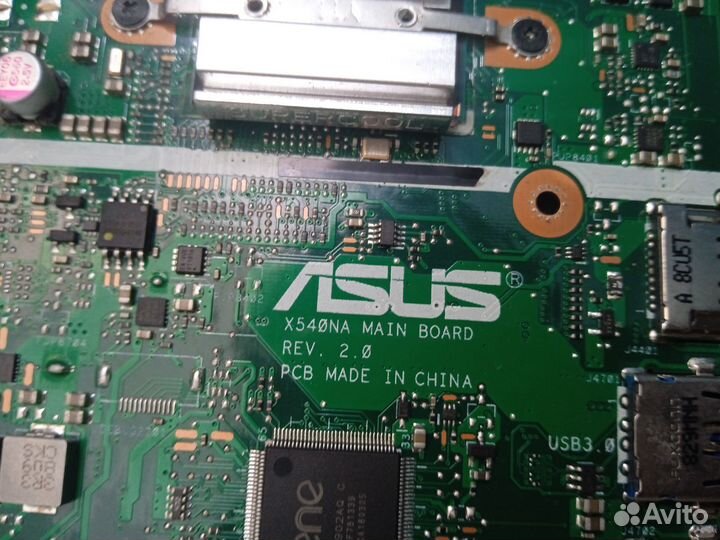 Неисправная x540na main board rev 2.0 Asus x540