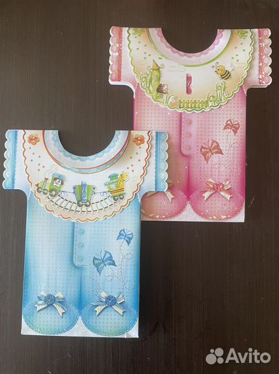 Набор для гендер пати и открытки с днем свадьбы