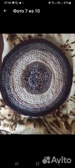 Коврик ручной работы