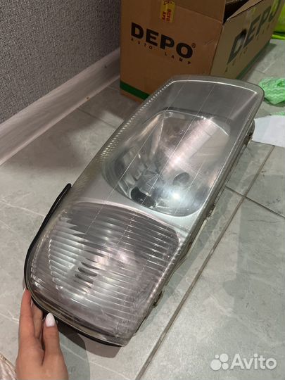 Фара правая на hyundai accent