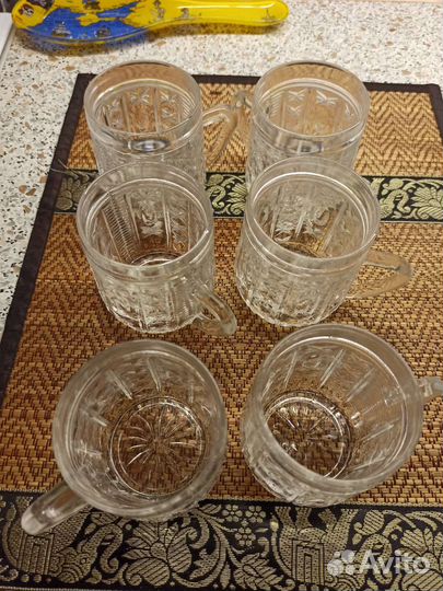 Пивная кружка хрусталь СССР