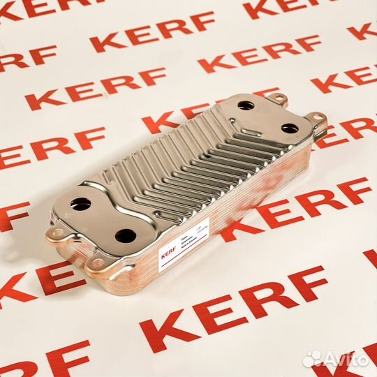 Теплообменник kerf гвс 12 пластин, 225мм, Protherm