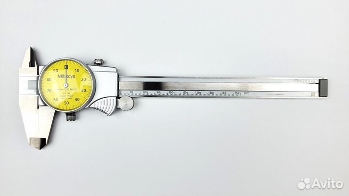 Штангенциркуль с круговой шкалой Mitutoyo 0-150мм