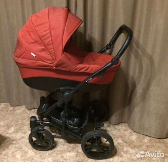 Коляска bebetto tito jeans 2 в 1