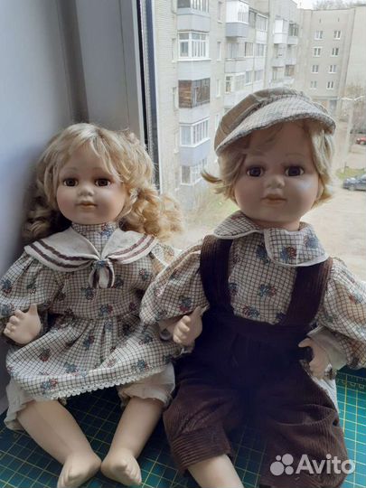 Куклы старинные,антик из Германии, цена за двух
