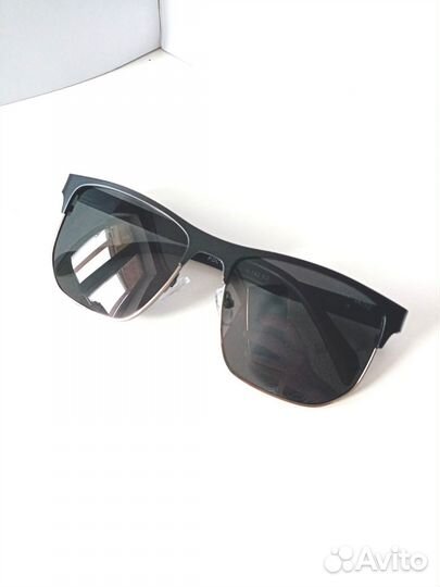 Солнцезащитные очки hugo boss чёрные polarized