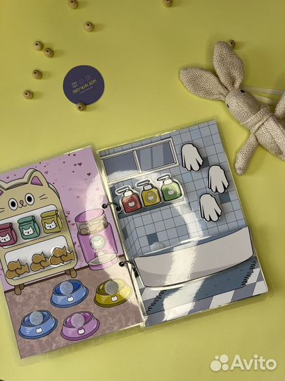 Книжка на липучках 