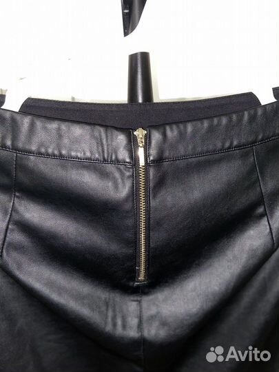 Кожаная юбка