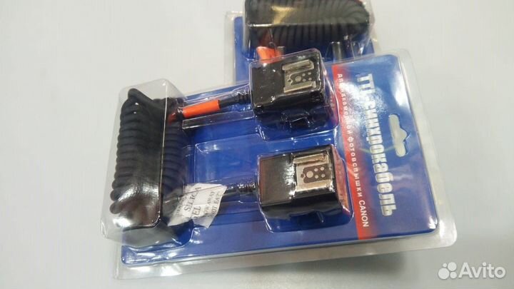 Синхрокабель e-TTL для камеры и вспышки Canon