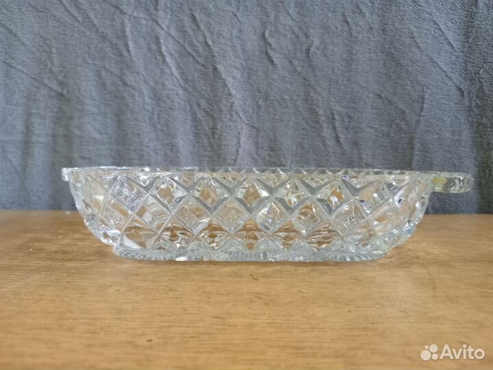 Блюдо, хрусталь. СССР