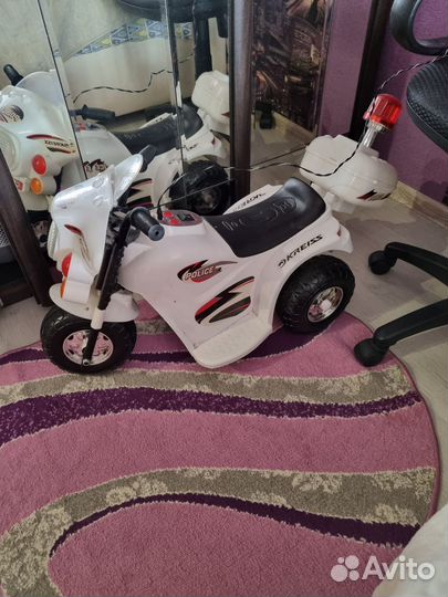 Детский мотоцикл на аккумуляторе бу