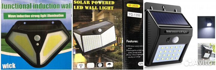 Светильник садовый на солнечной батарее