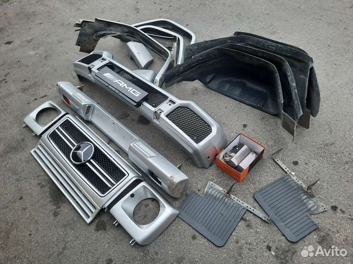 Обвес гелик w463 amg g klass