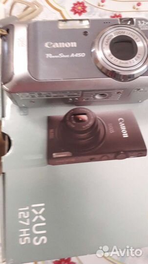 Компактный фотоаппарат canon ixus127 HS,мега 16,1
