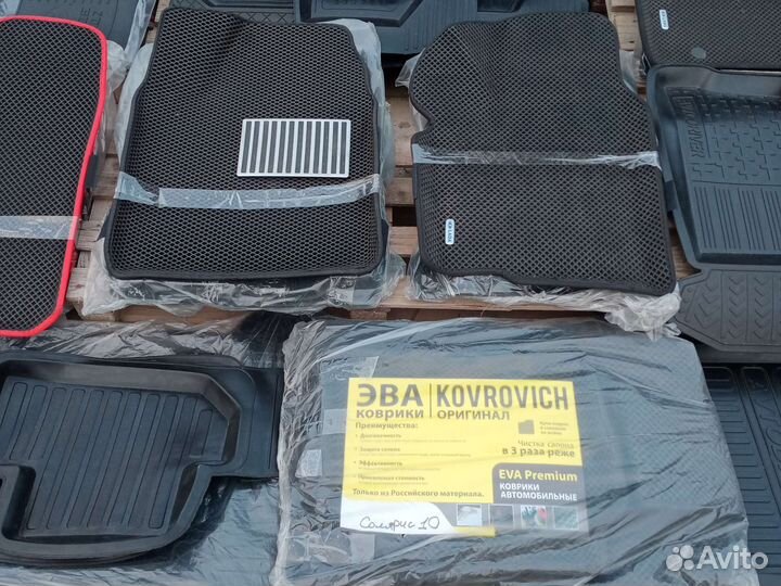 Эва Коврики На русские и иномарки Эва 3 Д борт
