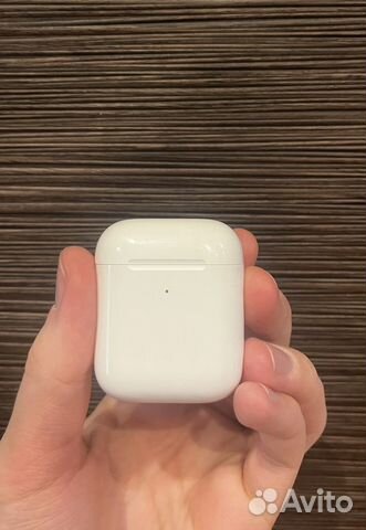 Airpods 2 кейс беспроводной