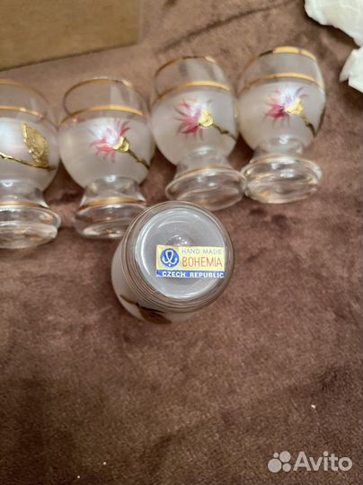 Набор Графин и рюмки Bohemia