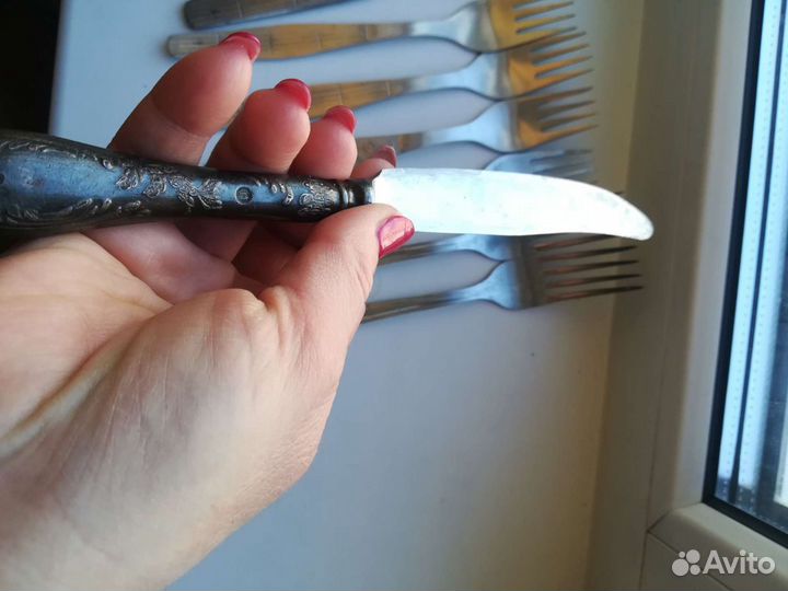 Ложки,ножи,много