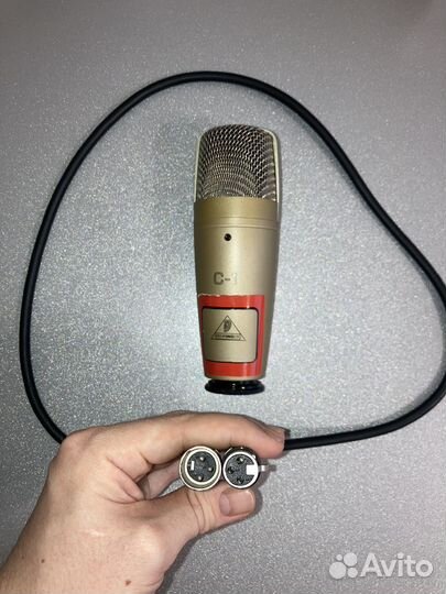 Конденсаторный микрофон behringer C-1 (XLR)