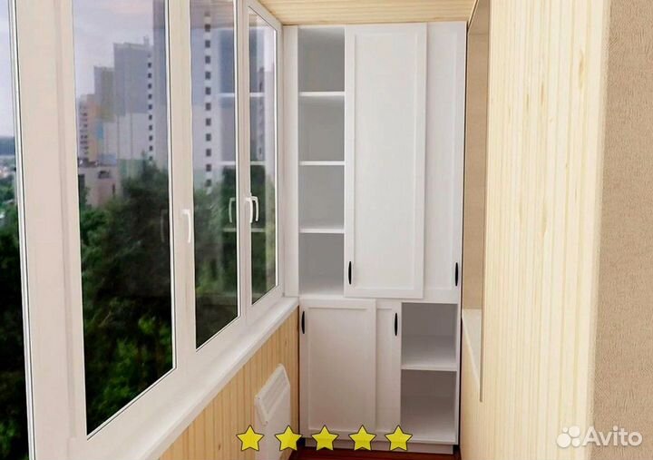 Шкаф на балкон напрямую с фабрики