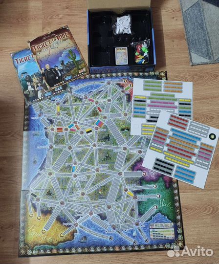 Игра Ticket to Ride France Old West.Новая