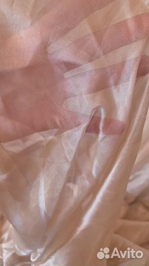 Штора цвет шампань