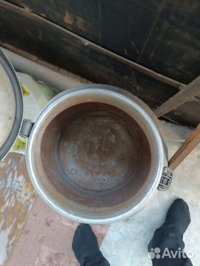 Фляга СССР 40 литров алюминий