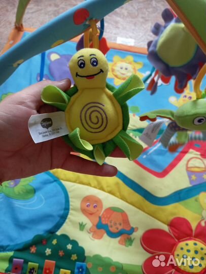 Развивающий коврик tiny love солнечная полянка