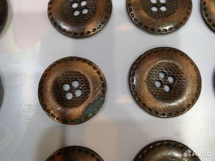 Пуговицы металлические