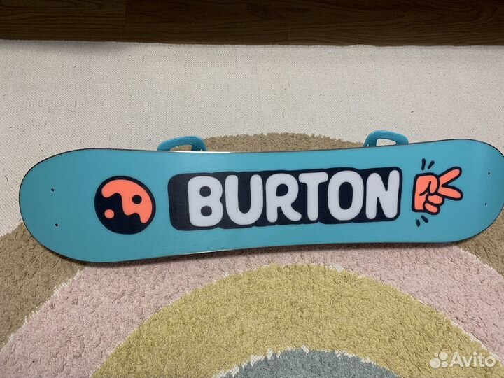 Сноуборд 100 с креплениями и ботинками 29 burton