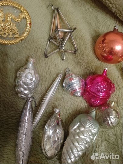 Ëлочные игрушки СССР советские