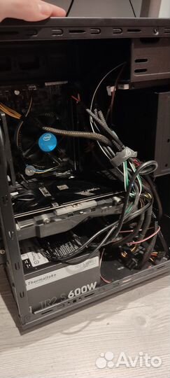 Компьютер игровой GTX 1050 ti i3 6100 cpu