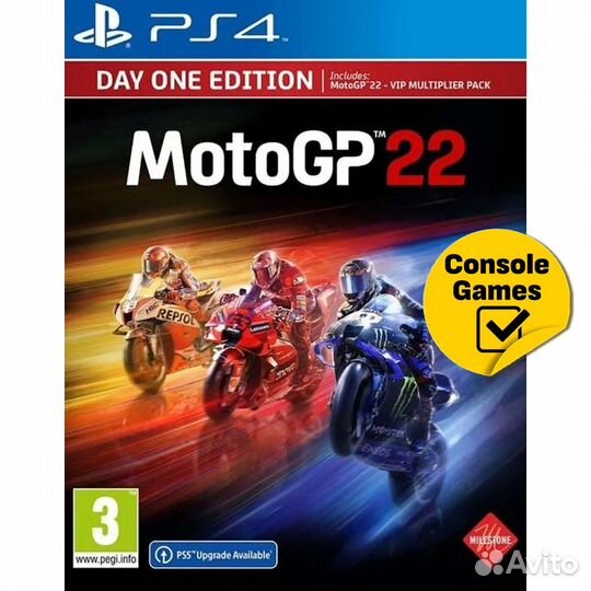 PS4 MotoGP 22 Day One Edition Новый
