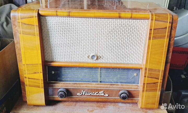Ламповый радиоприемник Минск-55. Состоян