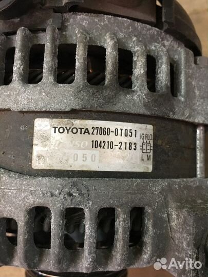 Toyota Avensis генератор